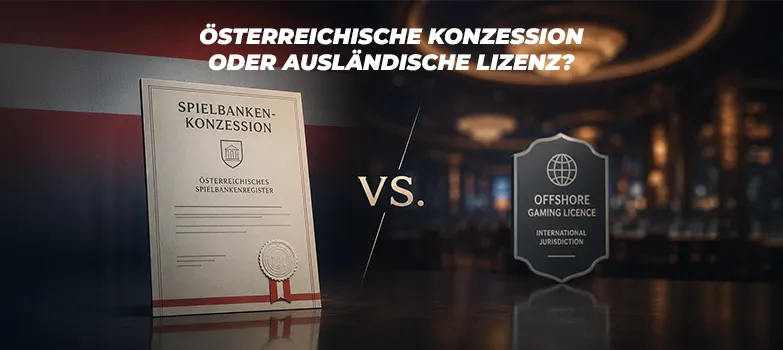 Österreichische Konzession oder ausländische Lizenz